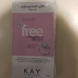 Kay jewelers promo jewelry not for sale! Fyi only